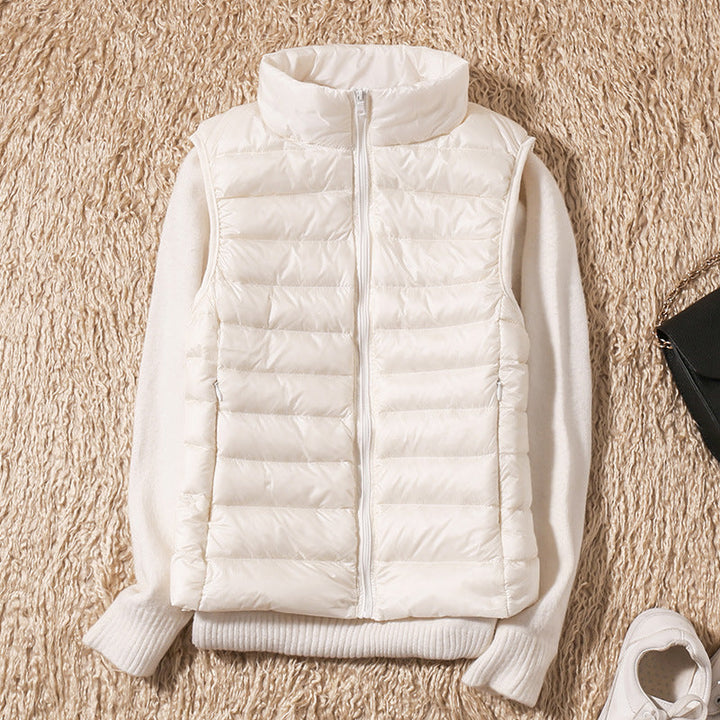 Nina | Modischer Damen-Bodywarmer mit Falten-Detail