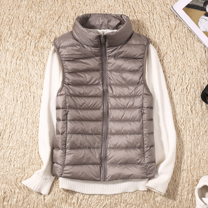 Nina | Modischer Damen-Bodywarmer mit Falten-Detail