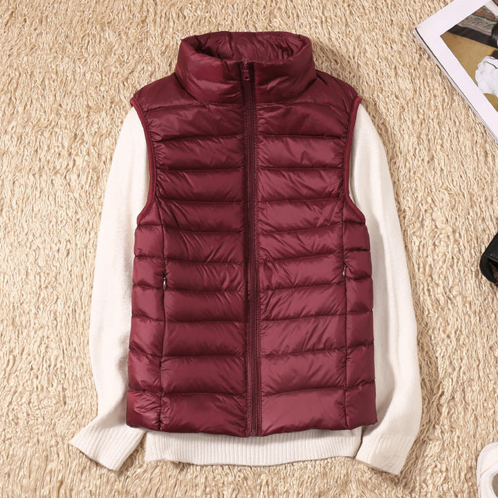 Nina | Modischer Damen-Bodywarmer mit Falten-Detail