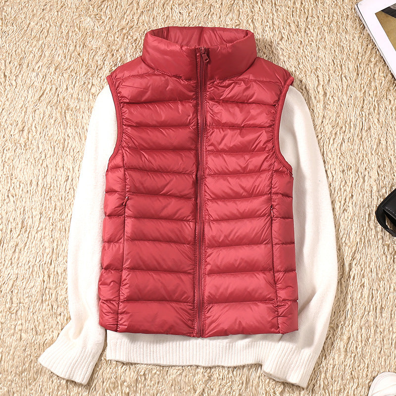 Nina | Modischer Damen-Bodywarmer mit Falten-Detail
