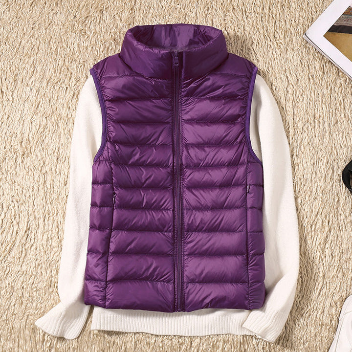 Nina | Modischer Damen-Bodywarmer mit Falten-Detail