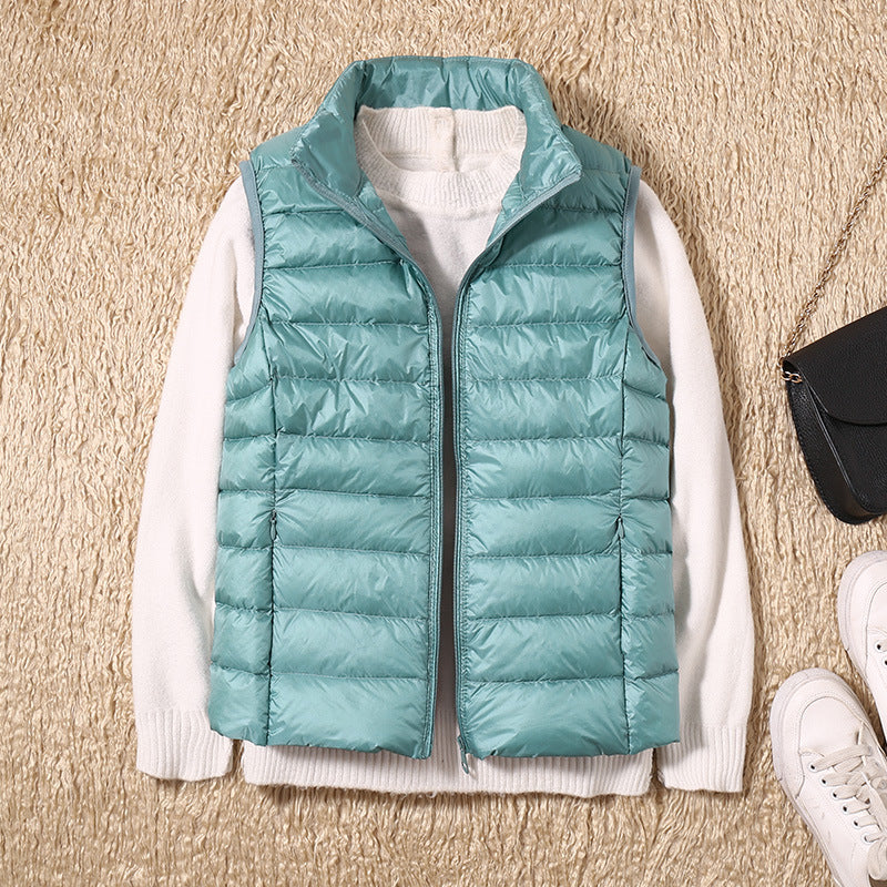 Nina | Modischer Damen-Bodywarmer mit Falten-Detail