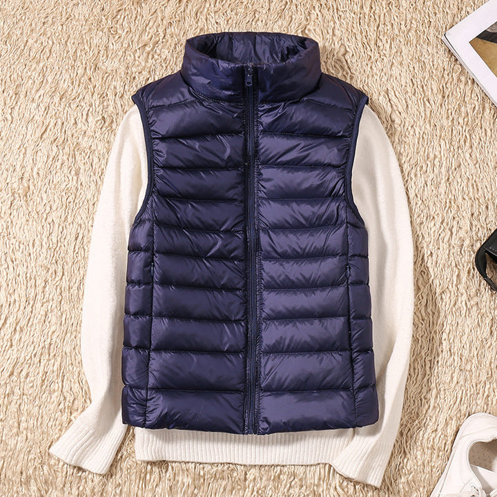 Nina | Modischer Damen-Bodywarmer mit Falten-Detail