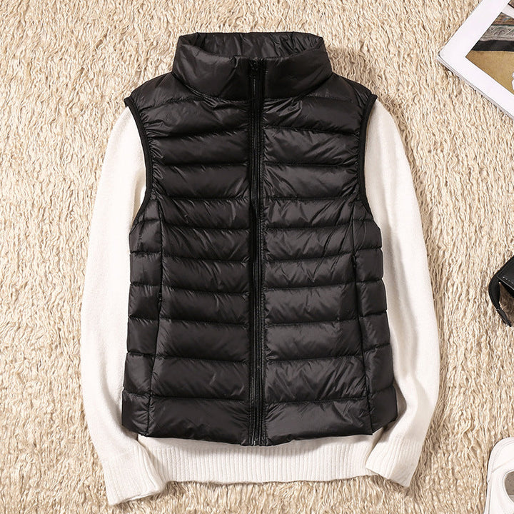 Nina | Modischer Damen-Bodywarmer mit Falten-Detail