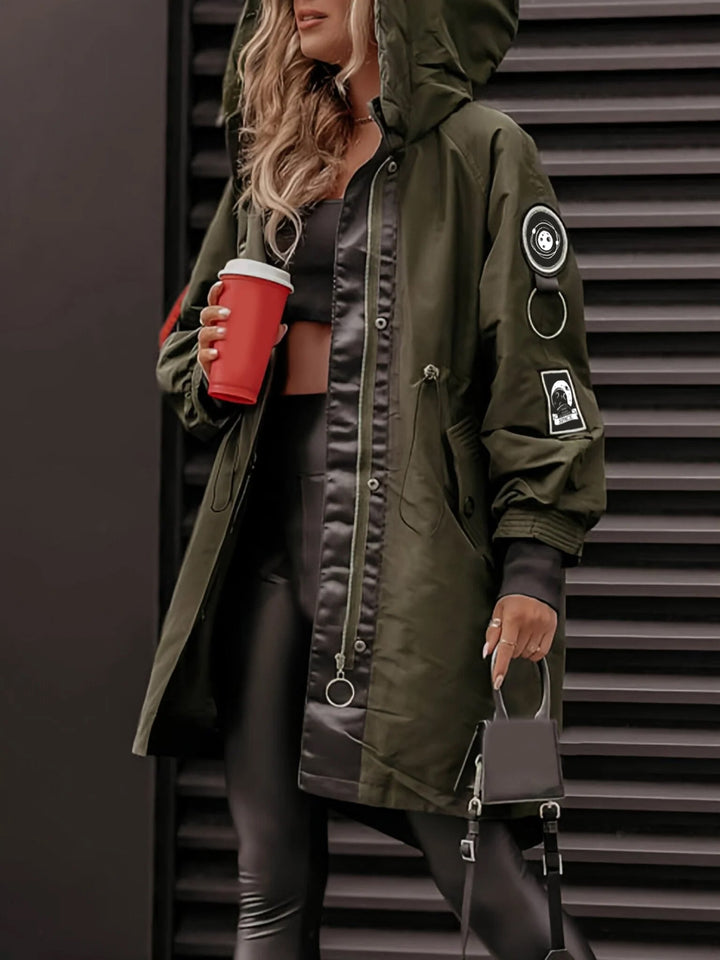 Lara | Langärmelige Kapuzenjacke für Frauen
