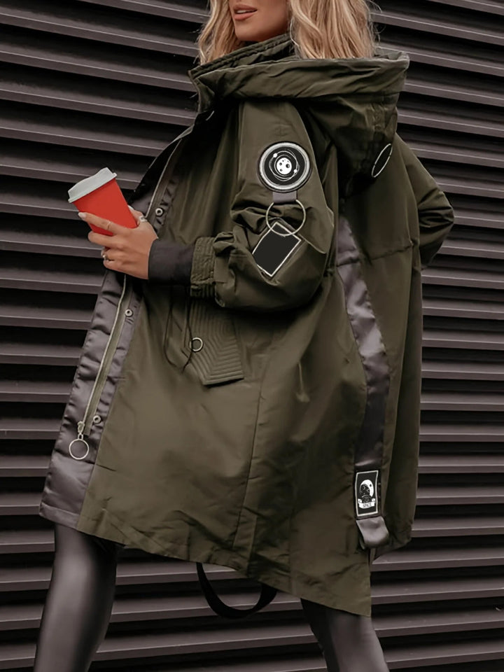 Lara | Langärmelige Kapuzenjacke für Frauen