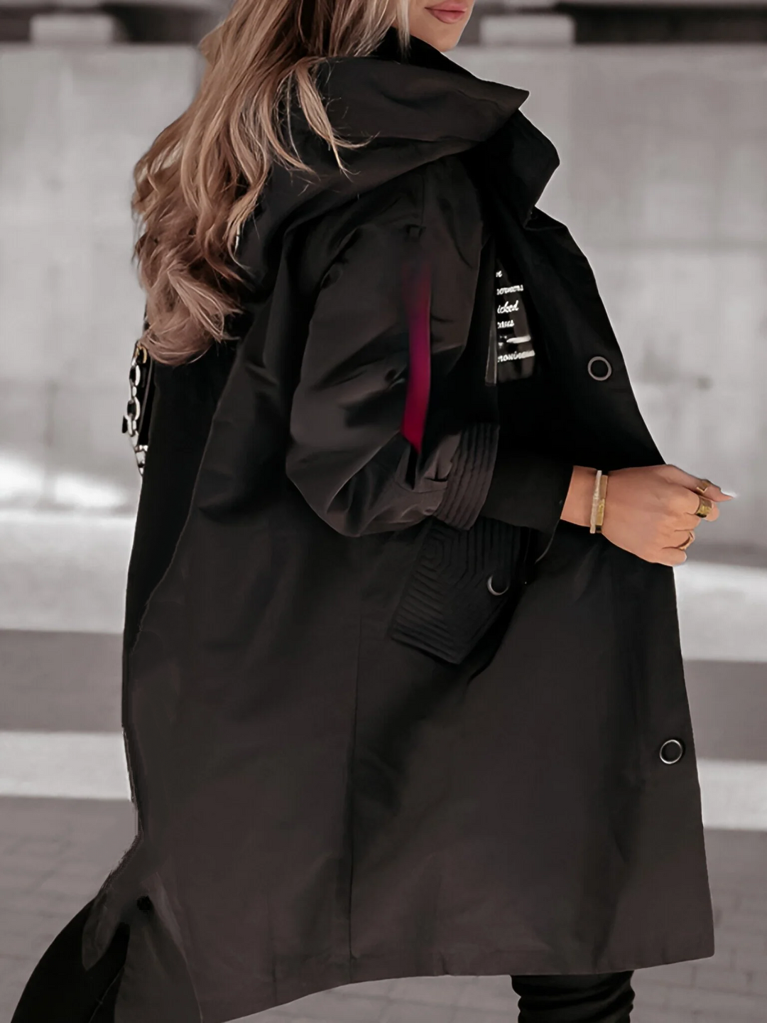 Lina | Kapuzenjacke mit langen Ärmeln für Damen