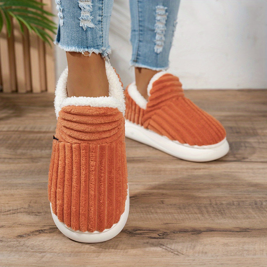 Lina | Gemütliche Plüsch-Pantoffeln für Damen