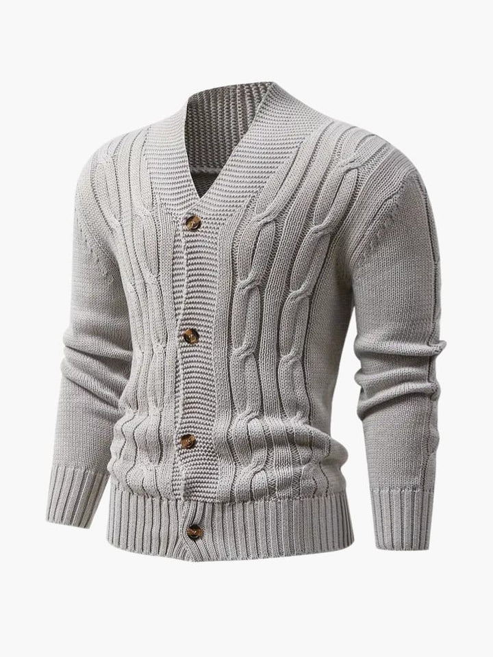 Teun | Pullover aus weichem Rippenstrickgewebe