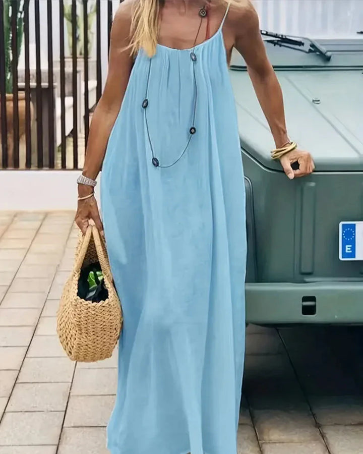 Clara | Damen Maxikleid leicht & modisch geschnitten