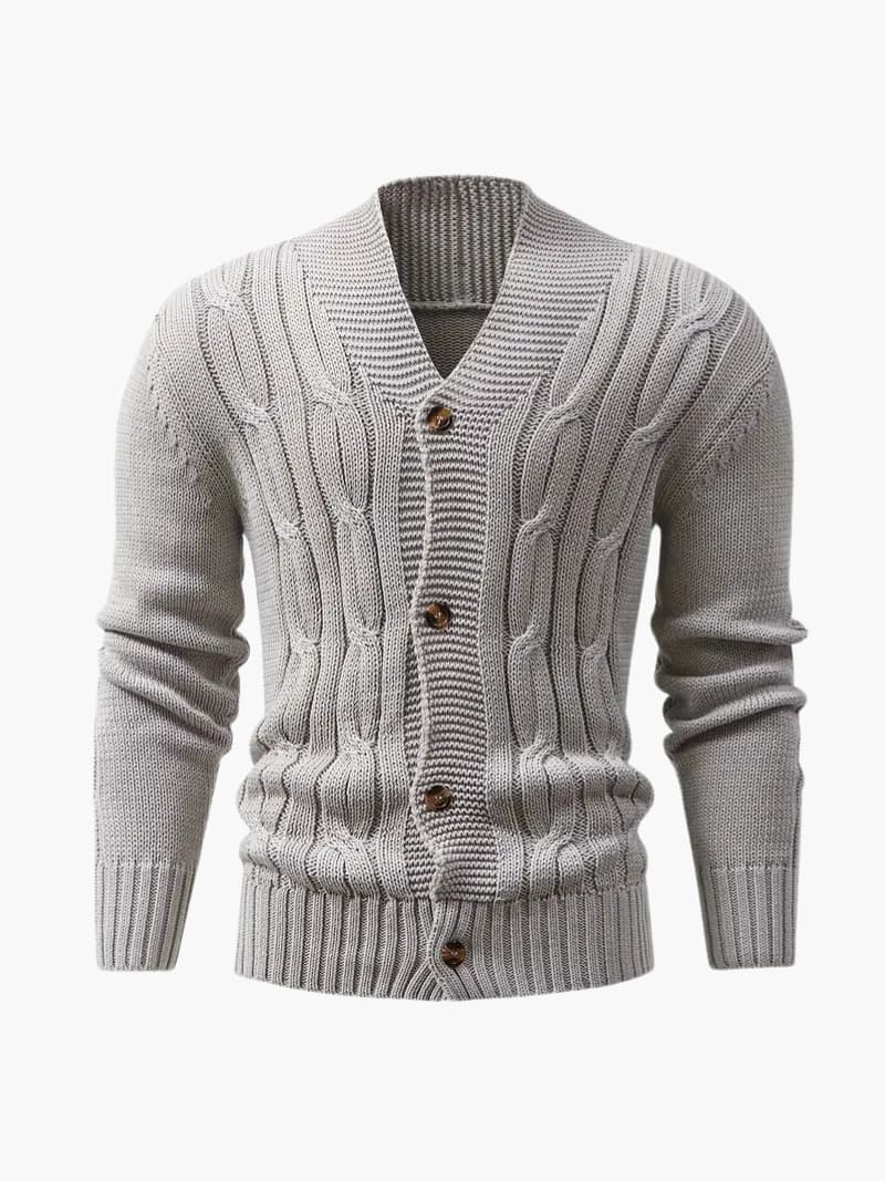 Teun | Pullover aus weichem Rippenstrickgewebe