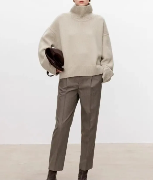 Elena | Lässiger Rollkragenpullover für Damen