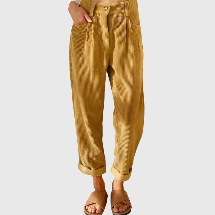 Mara | Damen Cordhose stylisch modern elegant