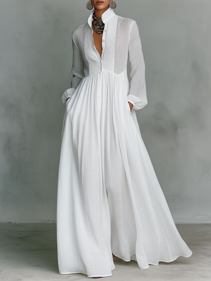 Mara | Luxuriöses Maxi Kleid für Frauen