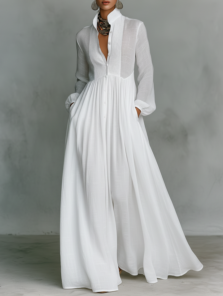 Mara | Luxuriöses Maxi Kleid für Frauen