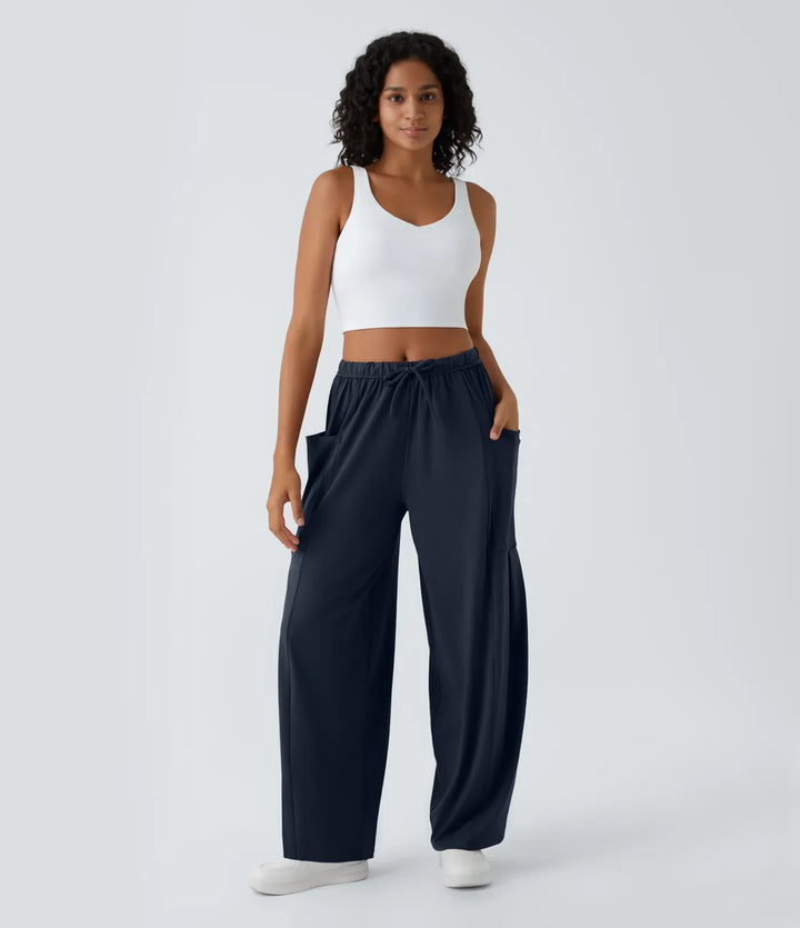 Johanna | Weite Hose Damen elastisch und modern