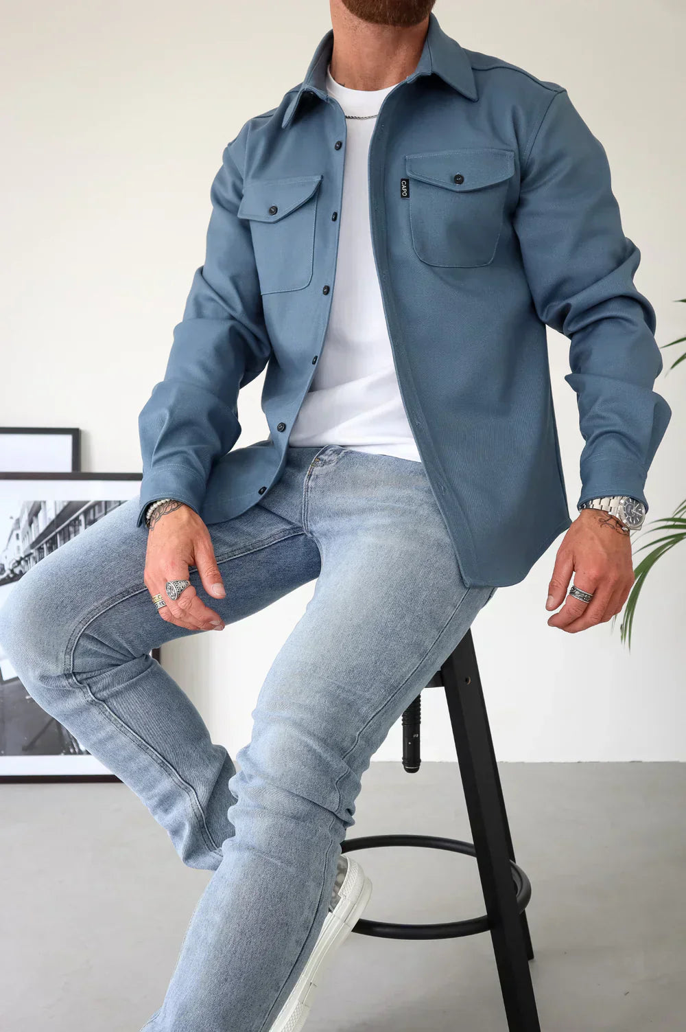 APOLLO | Elegantes Überhemd für stilvolle Layer-Looks