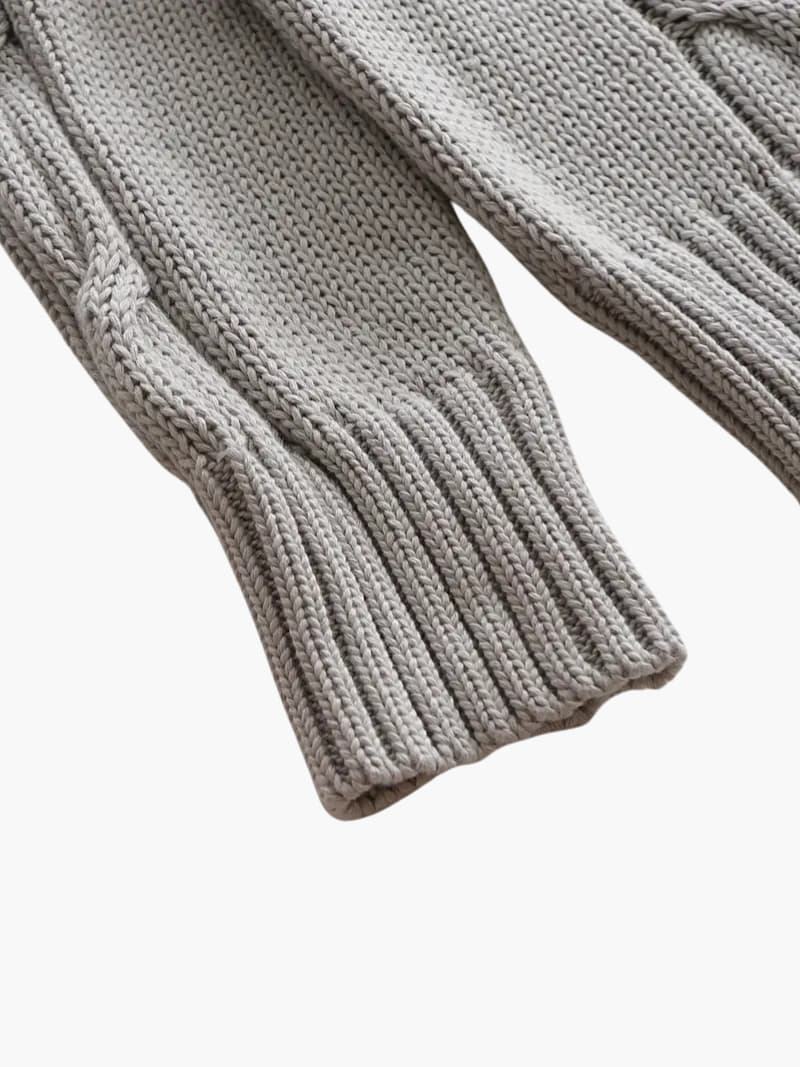 Teun | Pullover aus weichem Rippenstrickgewebe