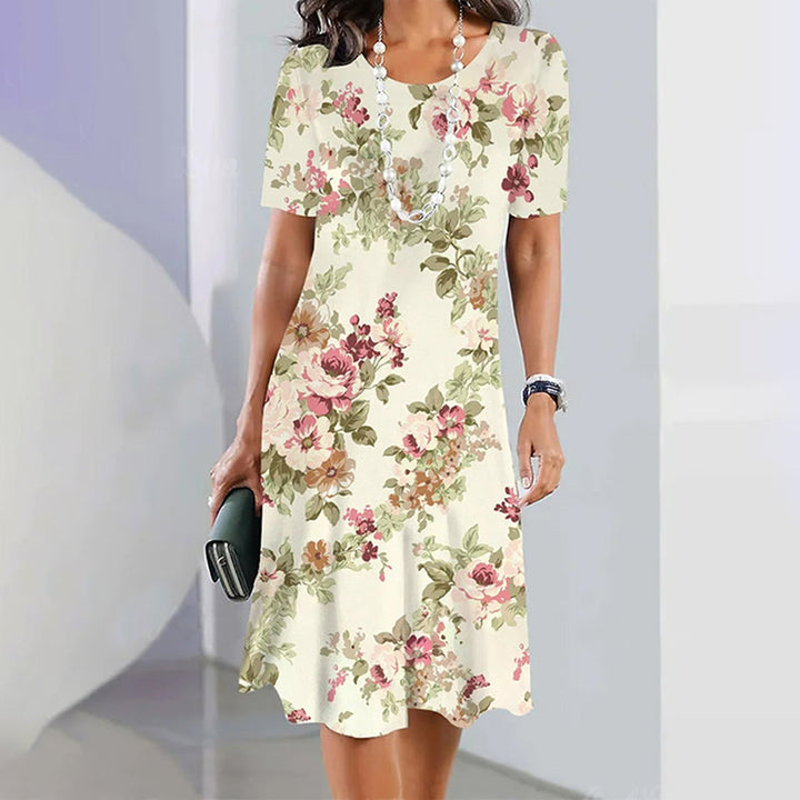 Grace | Leichtes Kleid mit floraler Eleganz