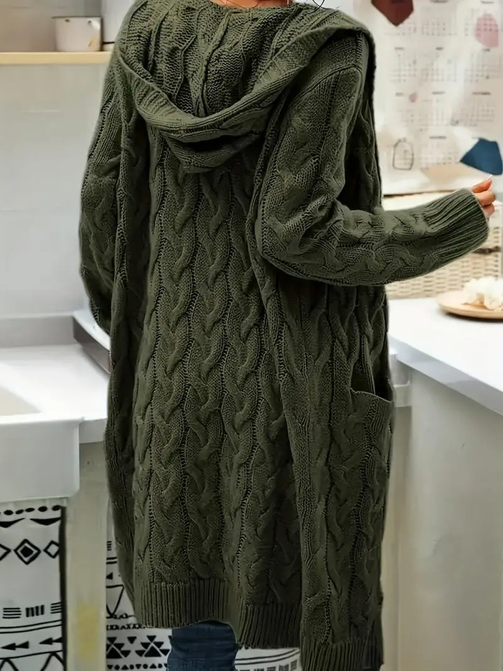 Isa | Legere Strickjacke mit aufgesetzten Taschen