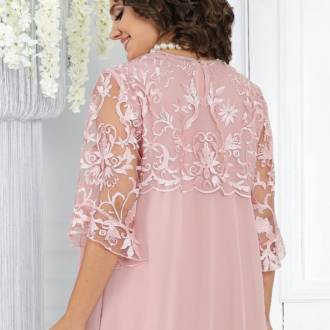 Elina | Stilvolles Damen Midikleid lässig-elegant