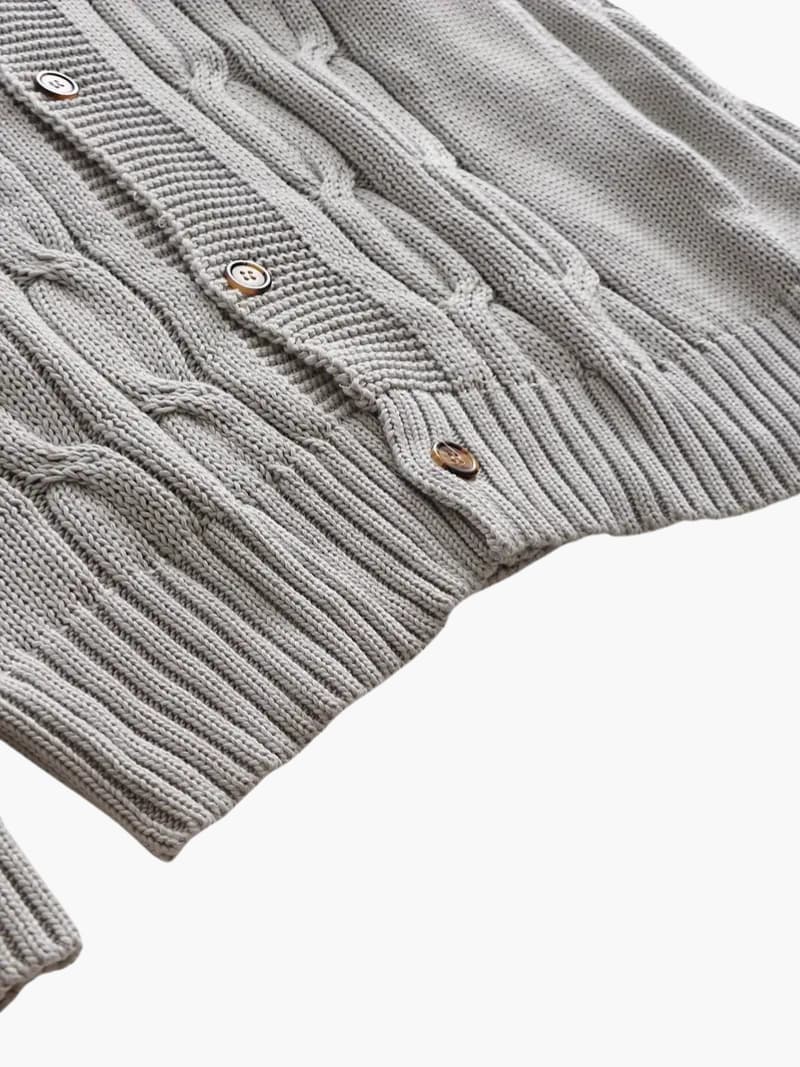 Teun | Pullover aus weichem Rippenstrickgewebe