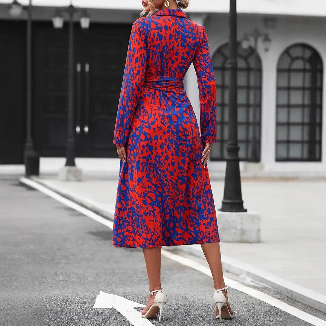 Sofia | Modisches Printkleid Damen Mit Stil