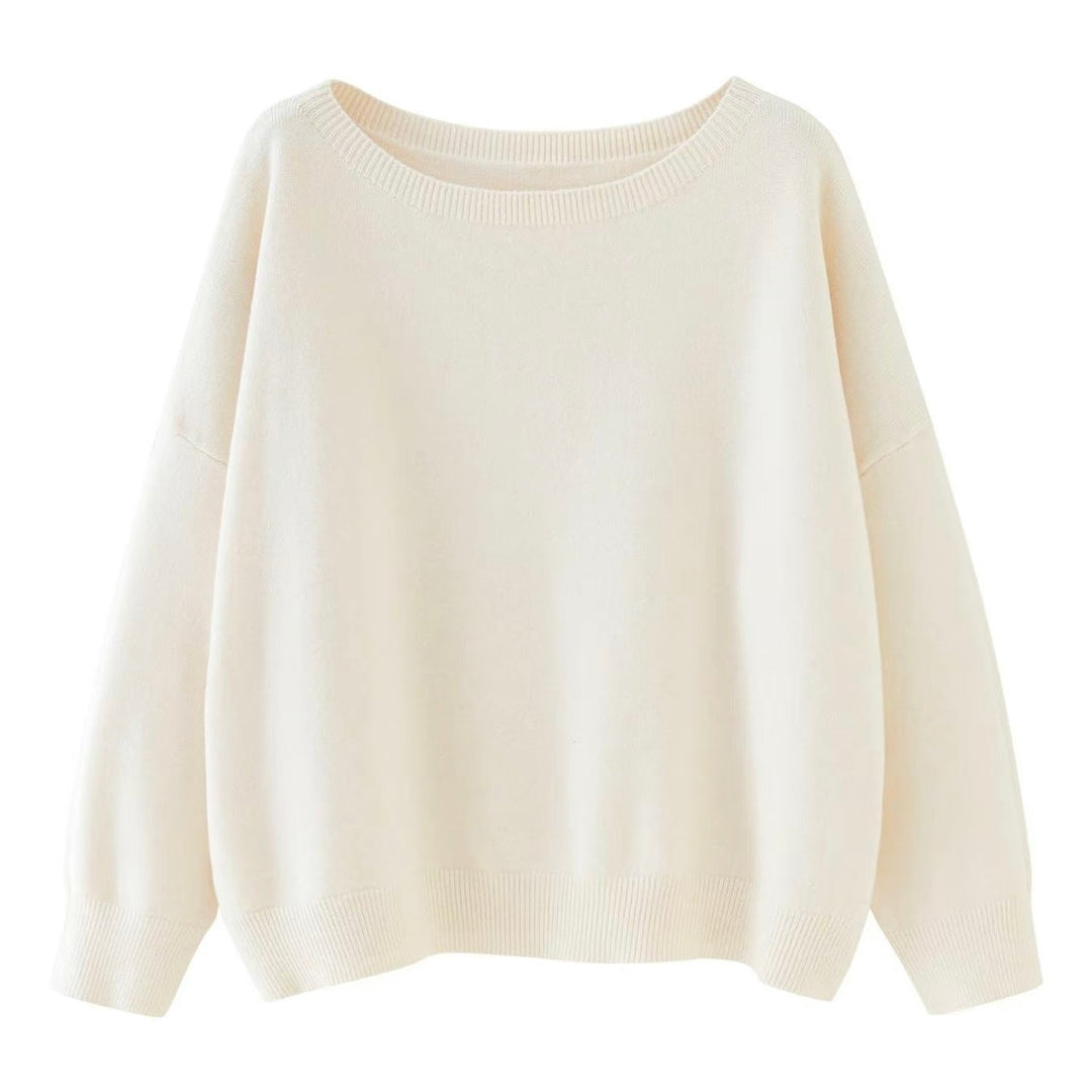 Maya | Pullover mit weich fallenden Schultern
