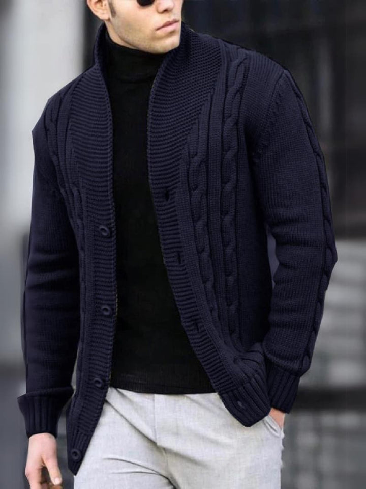 Teun | Pullover aus weichem Rippenstrickgewebe