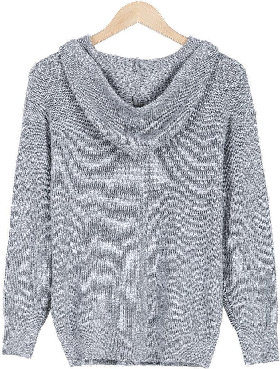 Kapuzenpullover mit Reißverschluss und Taschen