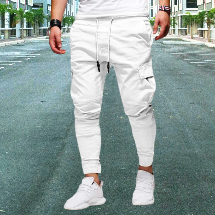 Daniel Lässige Herrenhose mit aufgesetzten Taschen für den Alltag