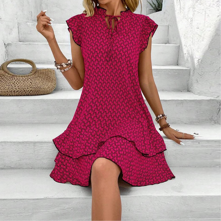 Francesca | Rüschenkleid mit verspieltem Design