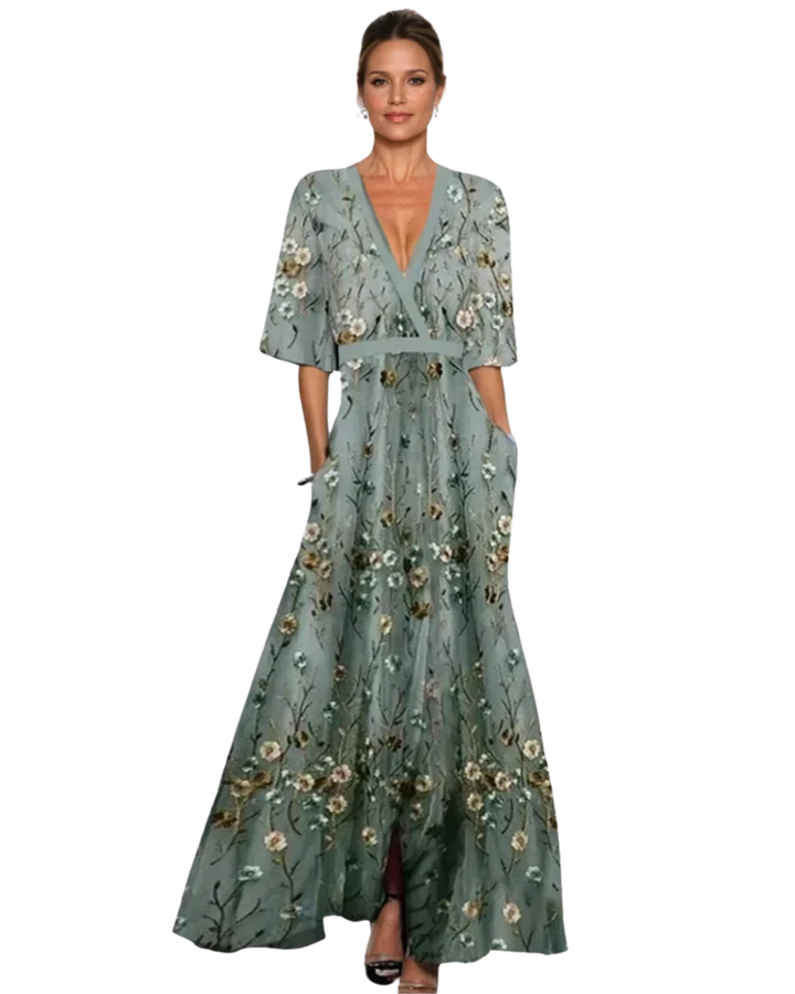 Amelie | Modisches Kleid Damen Elegant