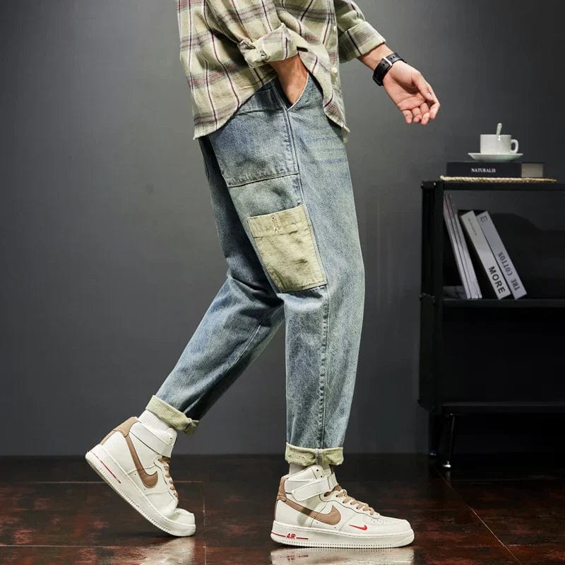 Fort Clay Retro Jeans mit Vintage-Waschung