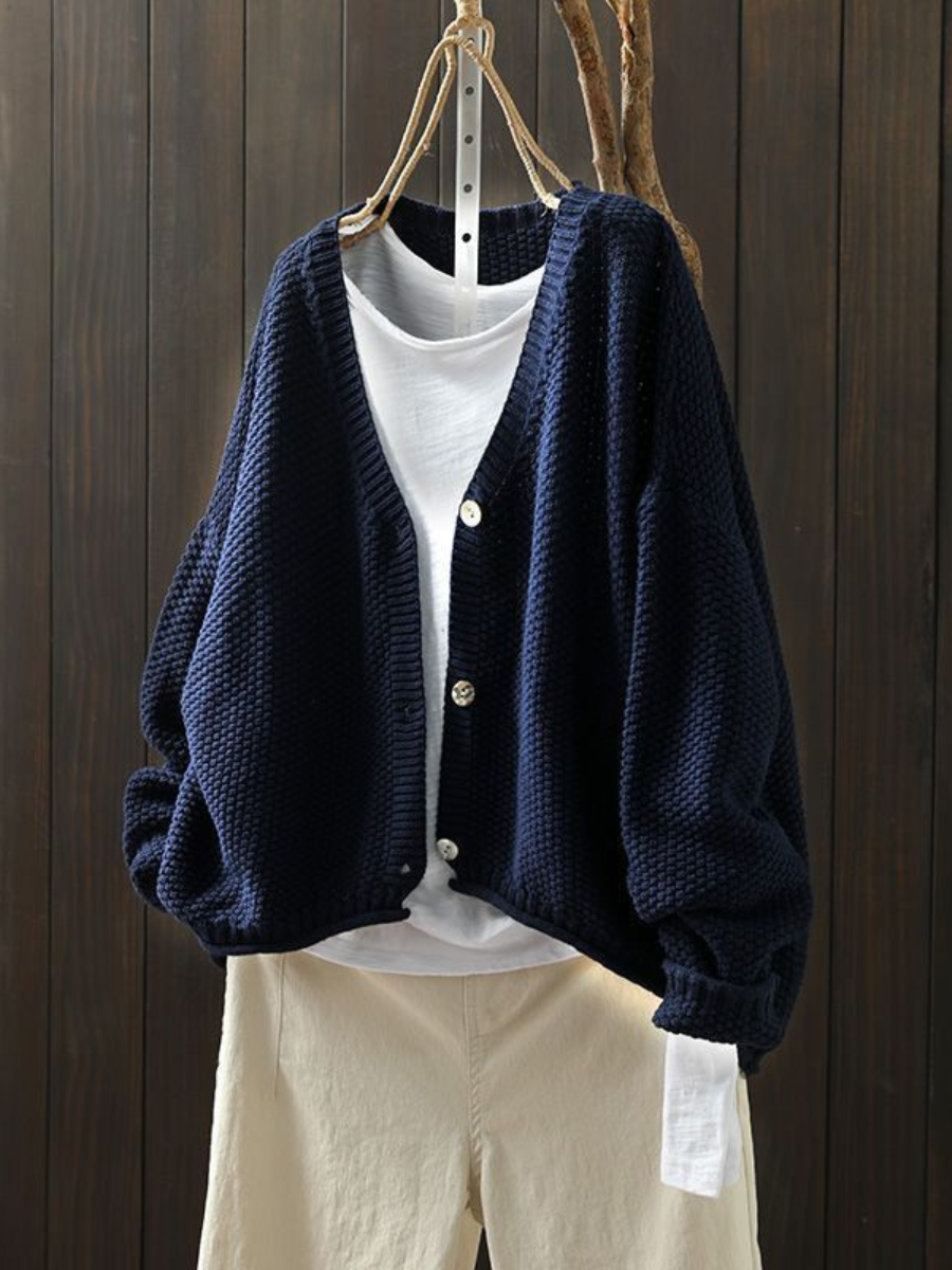 Alina | Lässiger Strickcardigan für kühle Tage