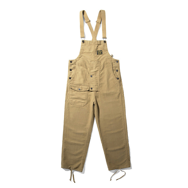 Elsa | Unisex-Overall aus Moleskin mit Kordelzug