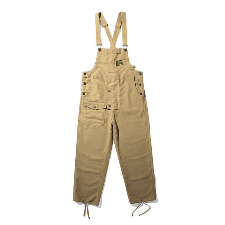 Elsa | Unisex-Overall aus Moleskin mit Kordelzug