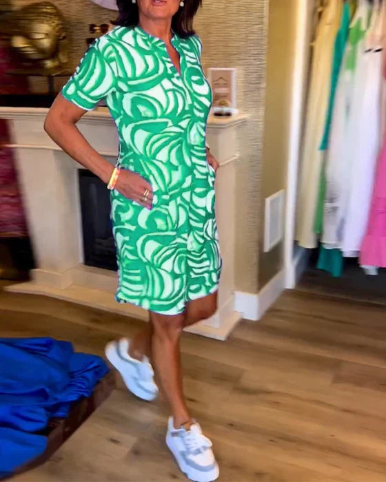 Helen | Farbenfrohes Sommerkleid für Damen
