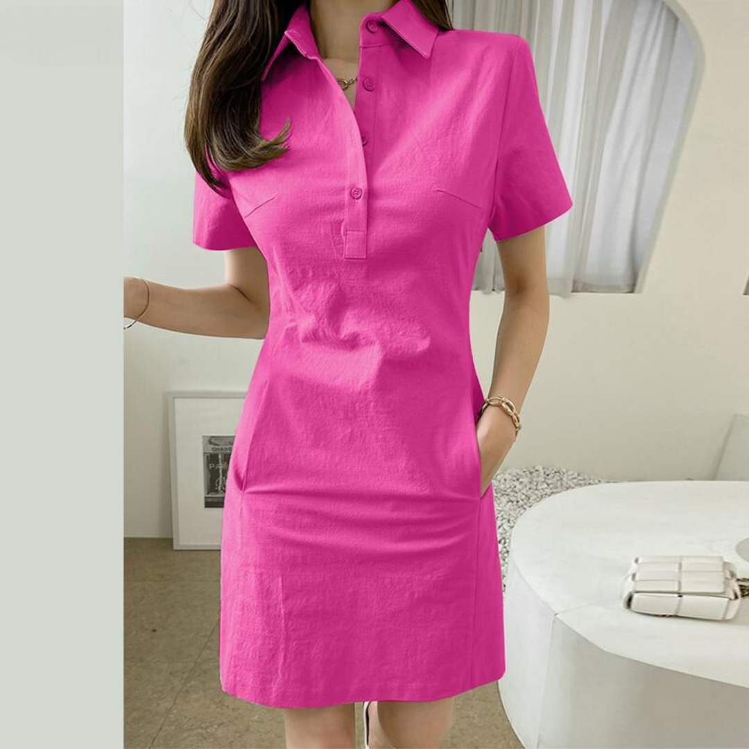 Rosie | Tunika-Kleid mit Reißverschluss-Detail