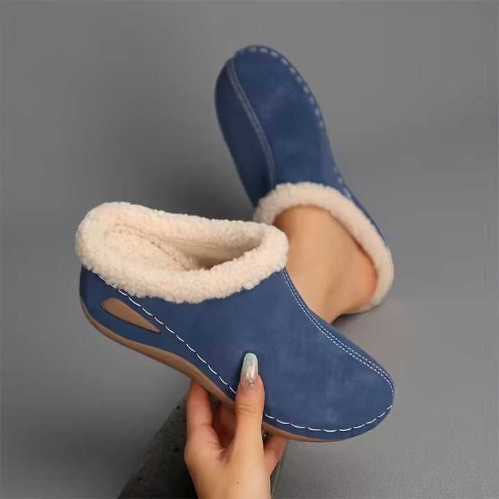 Nora | Damen Slip-On Sandalen weich und edel