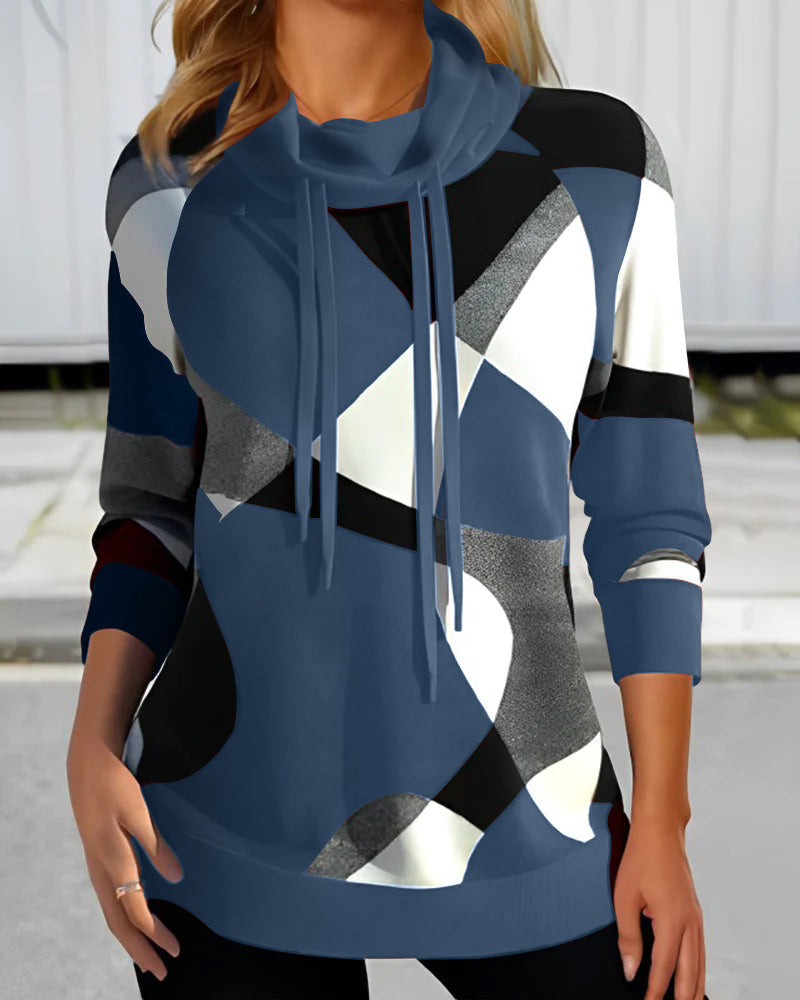 Laura | Farbblock-Top mit trendigem Design