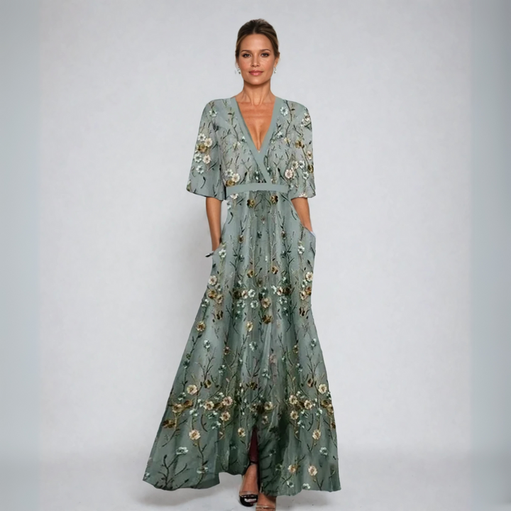 Amelie | Modisches Kleid Damen Elegant