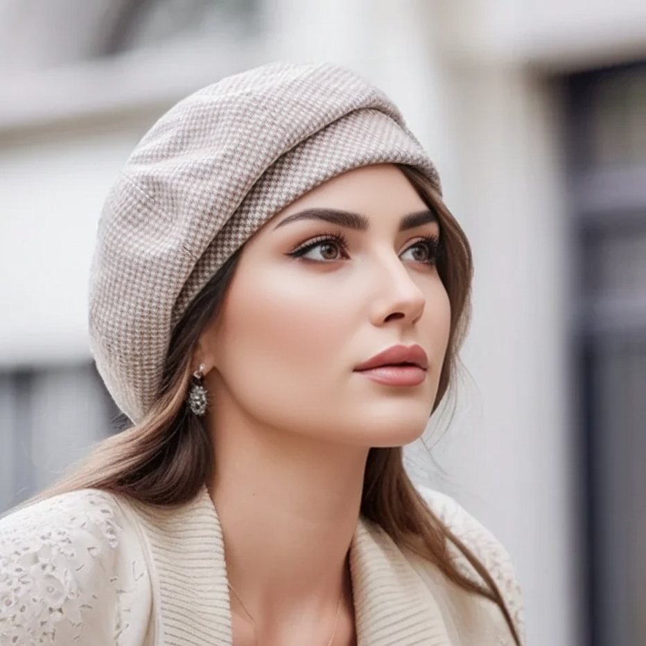 Lina | Elegante Baskenmütze für stilbewusste Damen