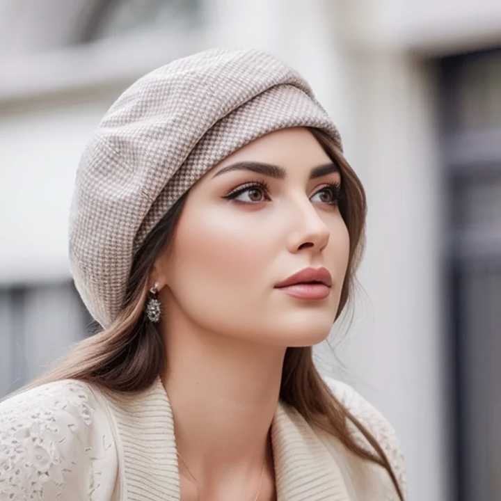 Lina | Elegante Baskenmütze für stilbewusste Damen