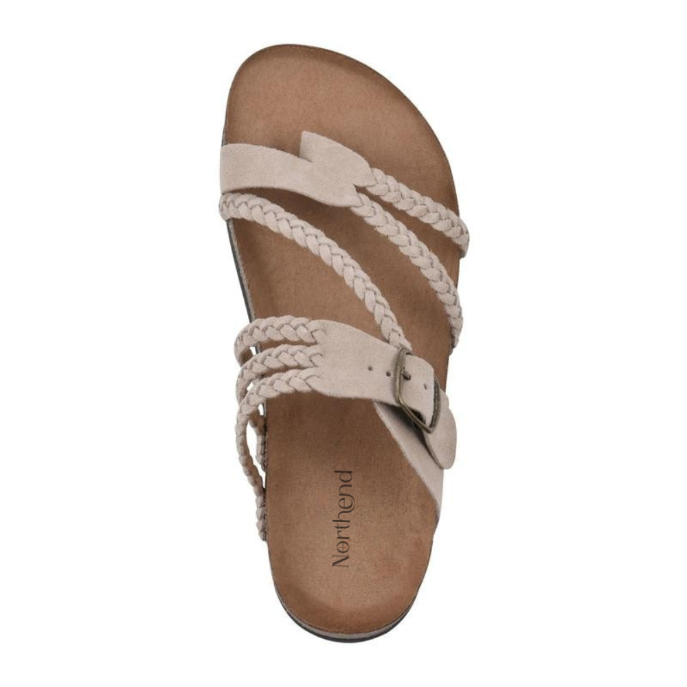 Mila | Elegante Kork Sandalen Damen Stil