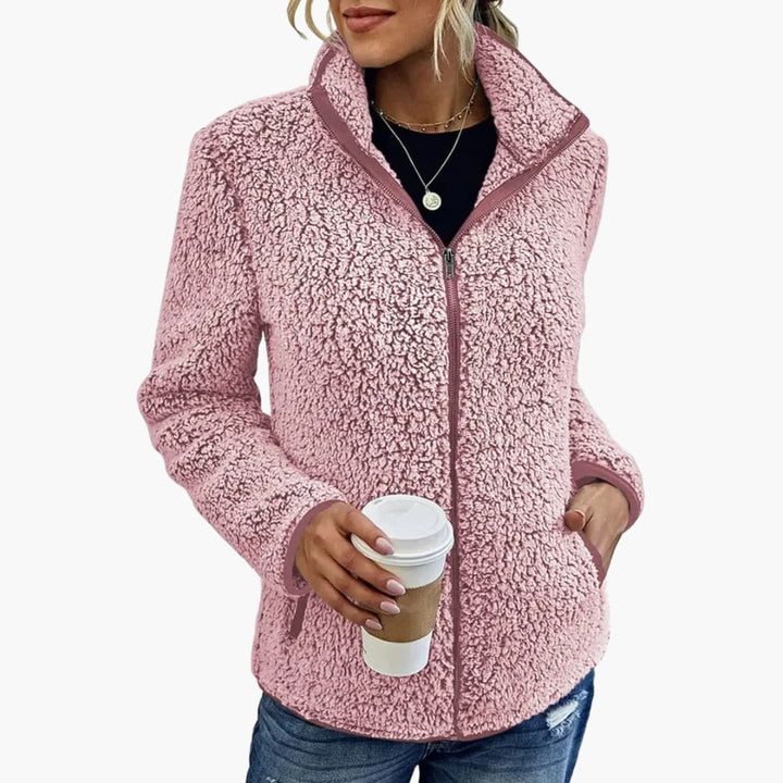 Flore | Warme Damen-Fleeceweste im modernen Stil