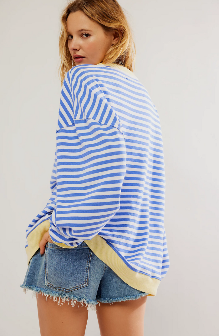 Annelie | Pullover mit klassischem Streifenmuster