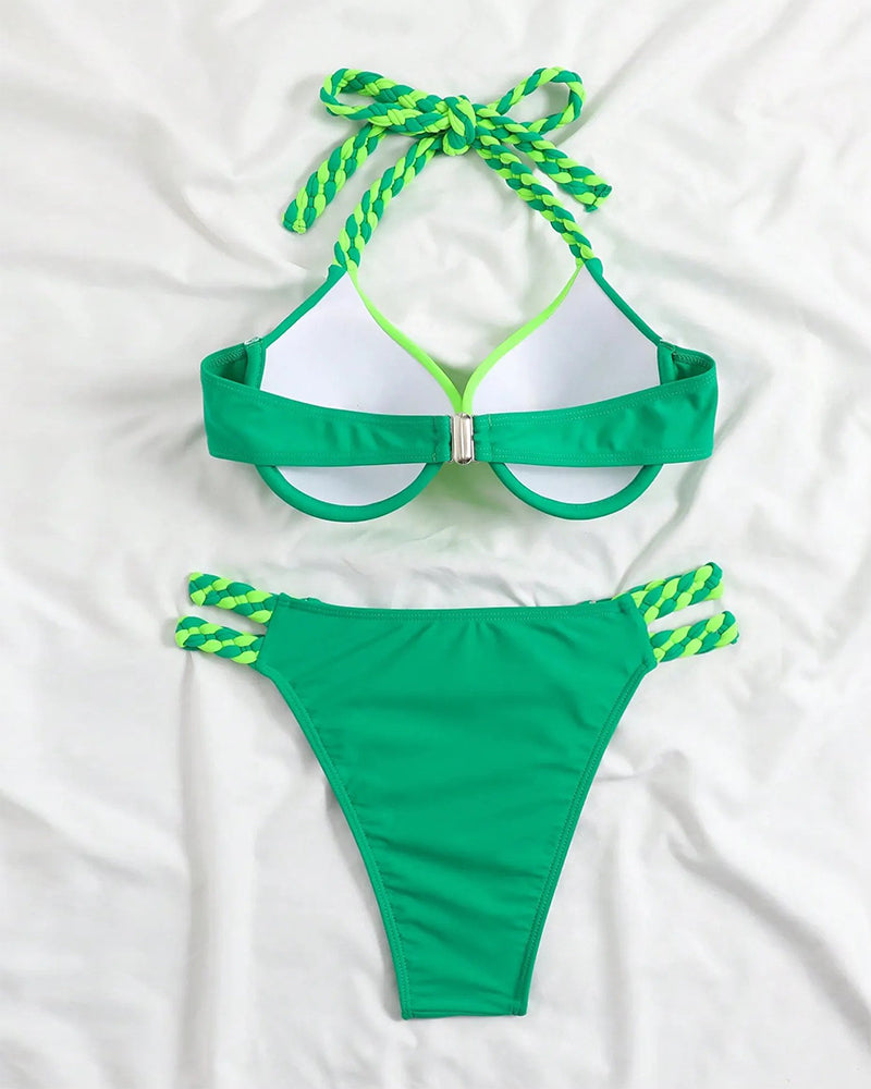 Jasmine | Halter-Bikini-Set für den Sommerurlaub