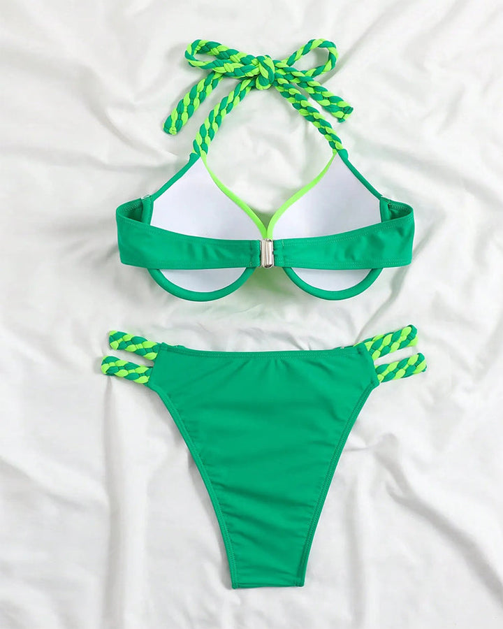 Jasmine | Halter-Bikini-Set für den Sommerurlaub