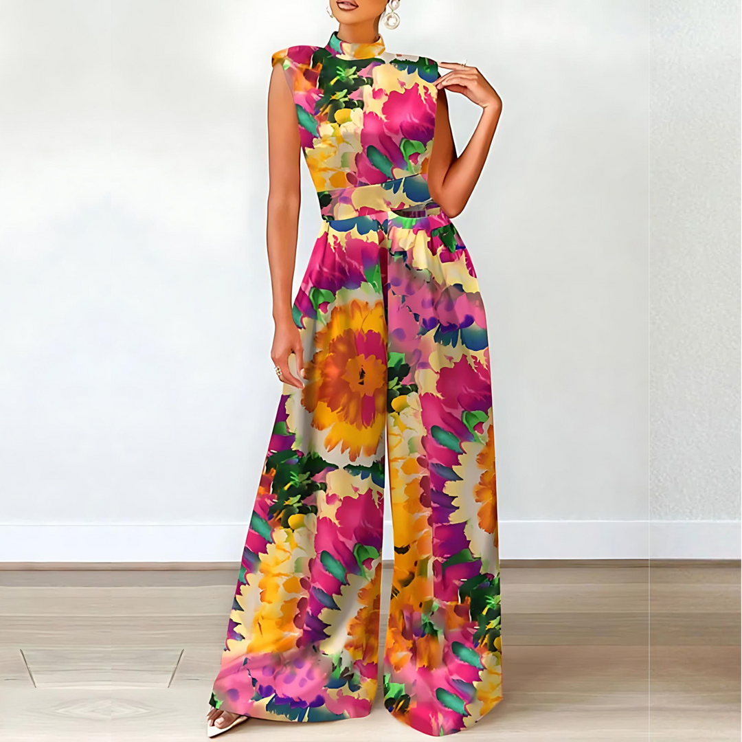 Isabella | Sommerkleid mit zartem Blumenmuster
